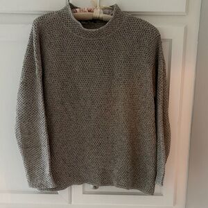 Eileen Fisher Women's Gray Crewneck Sweater S/P